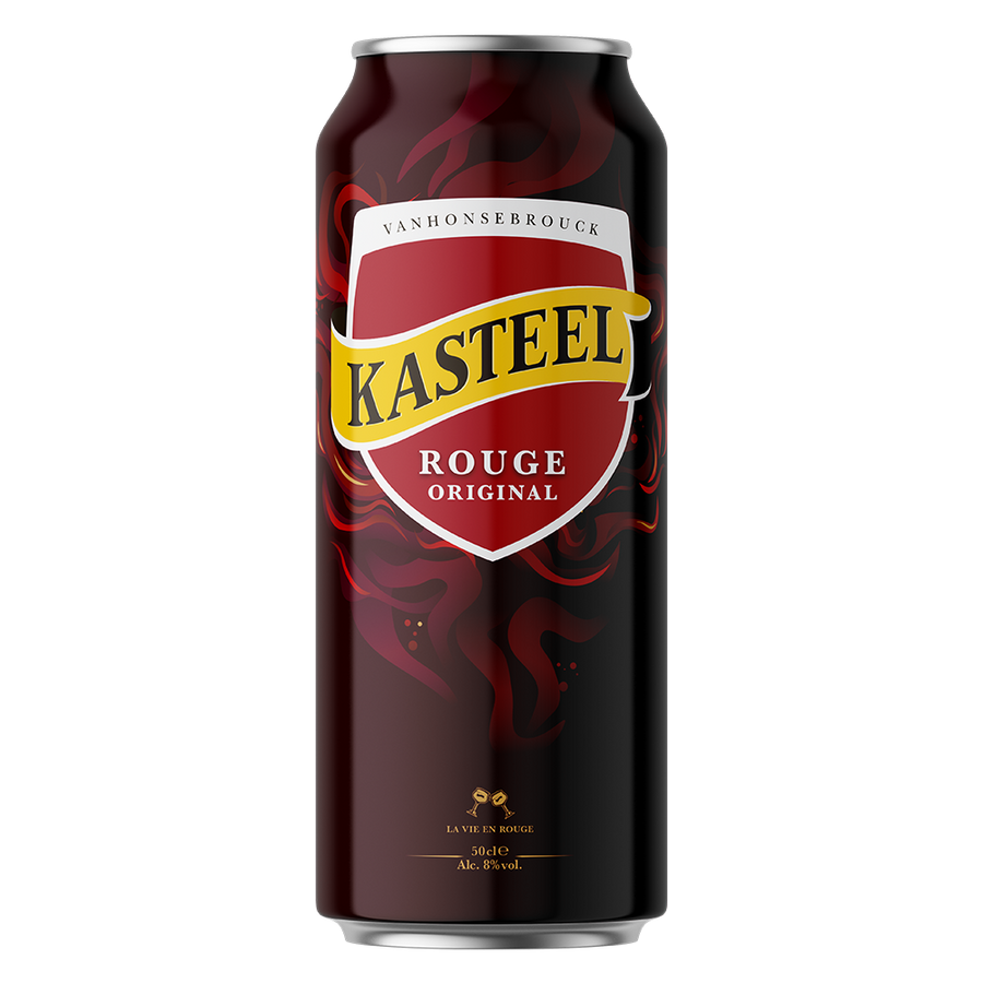 Kasteel Rouge Belgian Cherry Beer 8% 500ml can