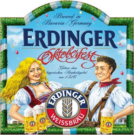 Erdinger Weissbrau Oktoberfest Bier 5.7% 500ml bottle