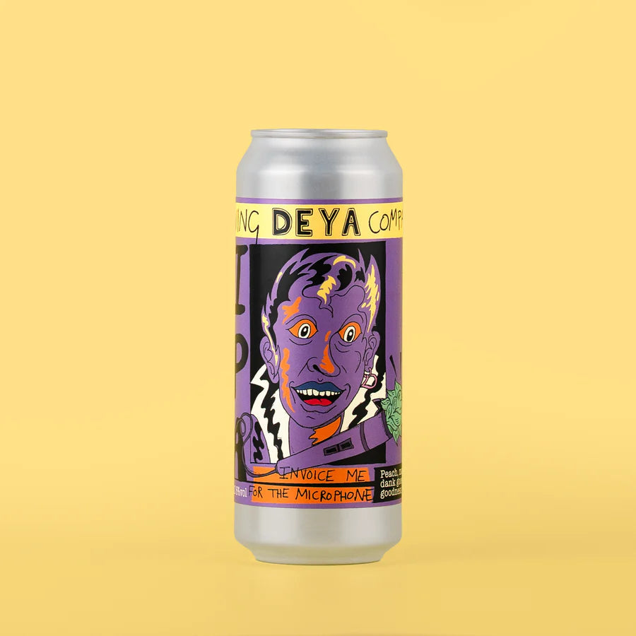 Deya Brewery Invoice Me For The Microphone IPA 6% 500ml can