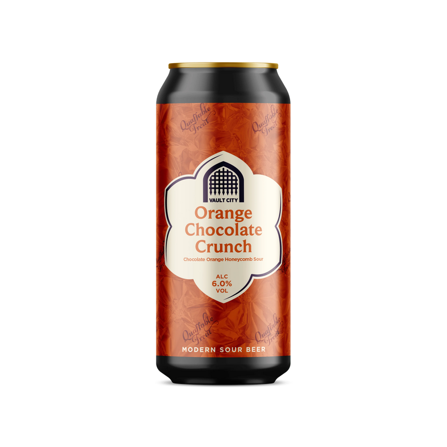 Vault City Orange Chocolate Crunch Chocolate Orange Honeycomb Sour 6% 440ml can