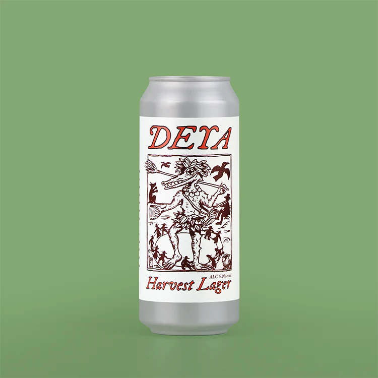 Deya Harvest Lager 5% 500ml can