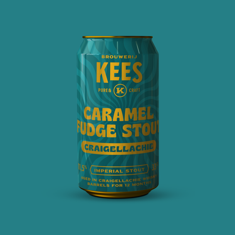 Brouwerij Kees Craigellachie Caramel Fudge Stout Craigellachie Barrel Aged Caramel Fudge Stout 11.5% 330ml can