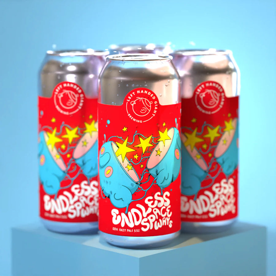 Endless Spaceways Left Handed Giant DDH Hazy Pale Ale 5.5%440ml can