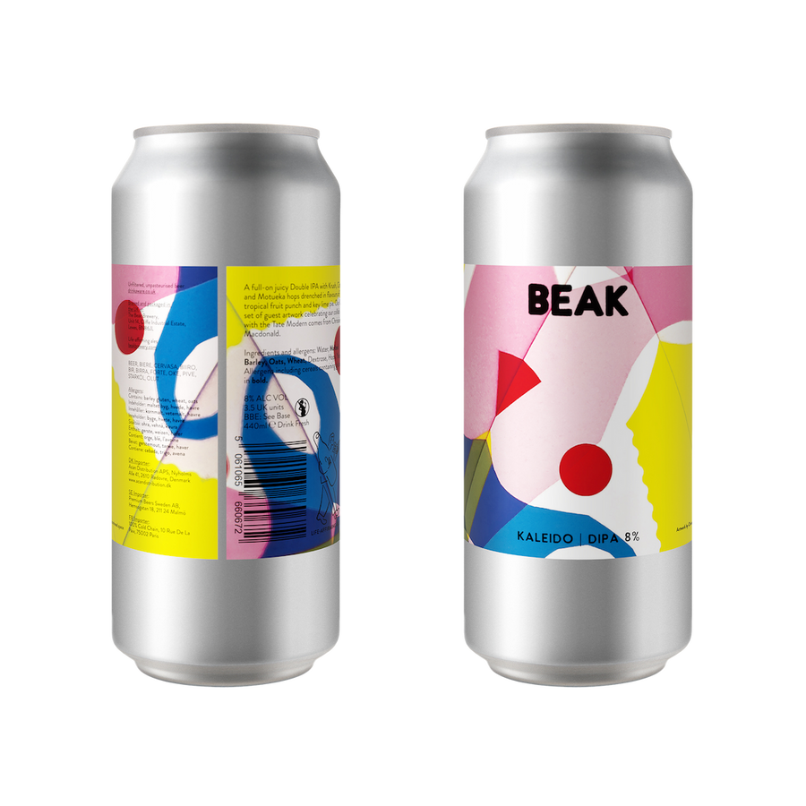 Beak, Kaleido, Dipa, 8%, 440ml can
