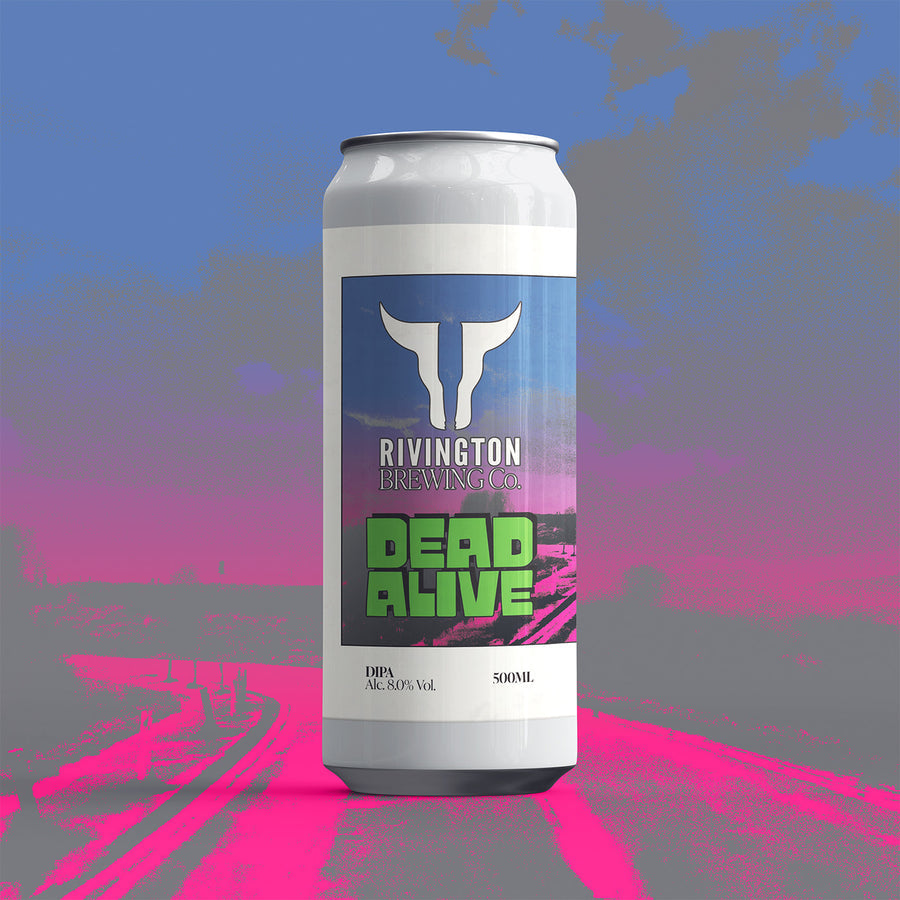 Rivington Brewing Co Dead Or Alive Dipa 8% 500ml can