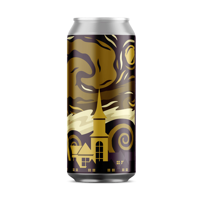 Velvet Starfall Brew York X Brouwerij Frontaal Pasteis De Nata Imperial Stout Imperial Stout, 11%, 440ml Can