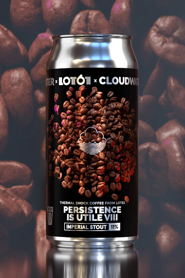 Persistence Is Utile VIII Cloudwater X Lot61 Imperial Stout with Coffee, 11%, 440ml Can