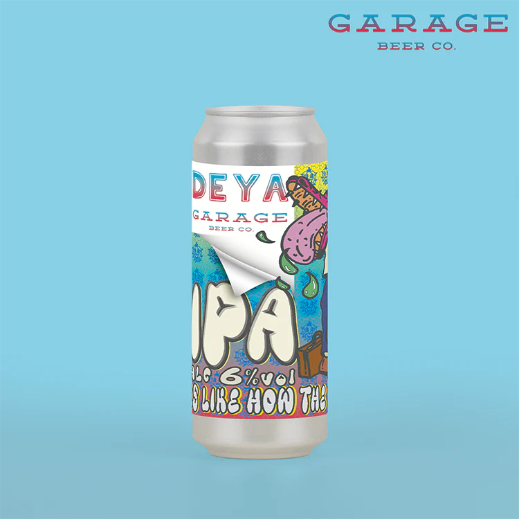 Tastes Like How the Label Looks Deya Brewing X Garage Beer Co IPA, 6%, 500ml Can