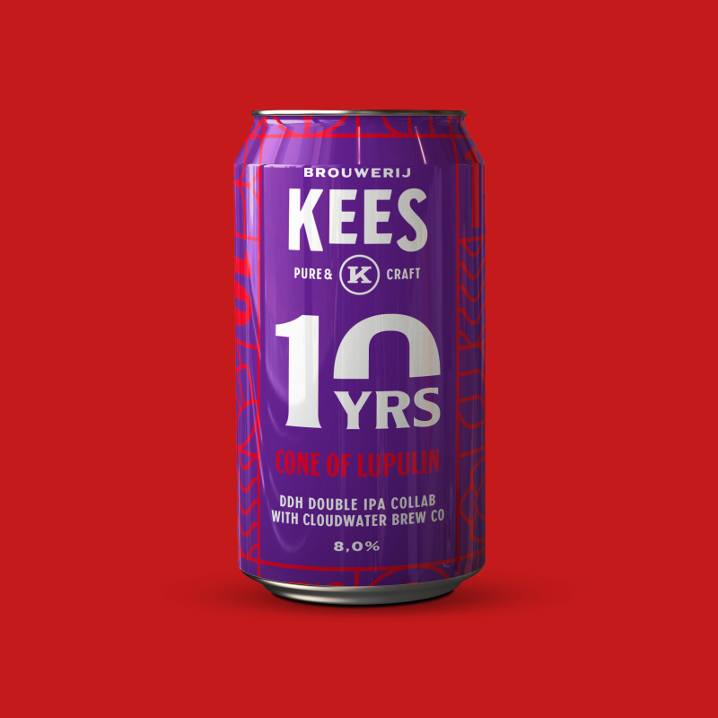 Brouwerij Kees X Cloudwater Cone of Lupulin DDH Double IPA 8% 330ml can