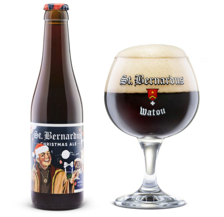 Brouwerij St Bernardus Belgian Christmas Ale 10% 330ml bottle