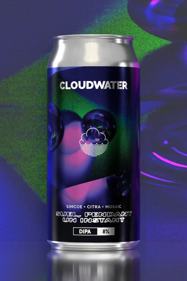 Cloudwater Suel,Pendant Un Instant Dipa 8% 440ml can