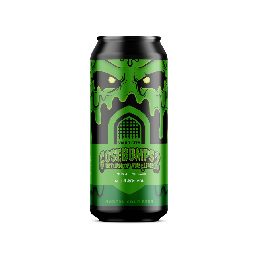 Gosebumps 2: Return of the (S)lime Vault City Lemon & Lime Gose, 4.5%, 440ml Can