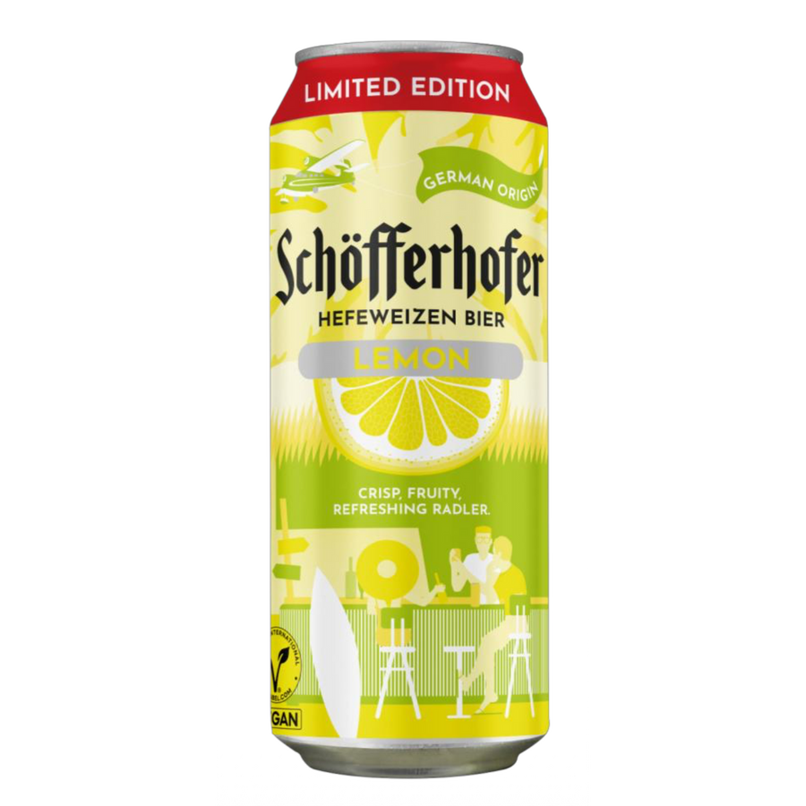 Lemon Hefeweizen Radler Schofferhofer Lemon Hefeweizen Radler, 2.5%, 500ml Can