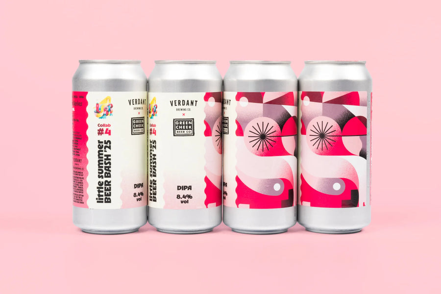 Verdant Brewing XGreen Cheek Brew Co LSBB25 Collab Series Dipa 8.4% 440ml can