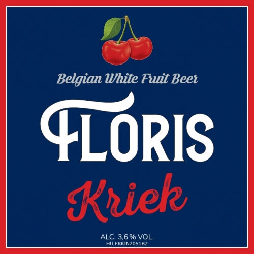 Floris Kriek Kriek Belgian Fruit Beer 3.6% 330ml bottle