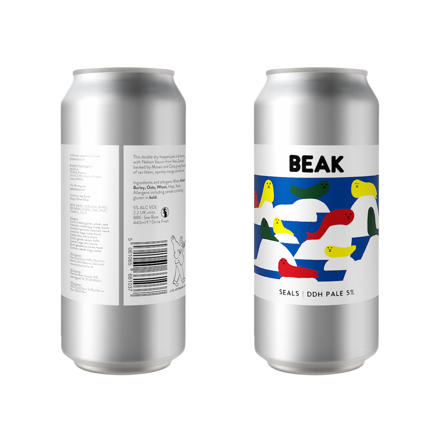 Seals Beak Brewery DDH Pale Ale 5% 440ml can