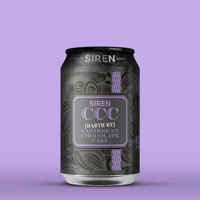 Siren Craft Brew Darth By Chocolate Cake Imperial Tropical Stout with Cacao Nibs and Cypress Wood 14% 330ml can