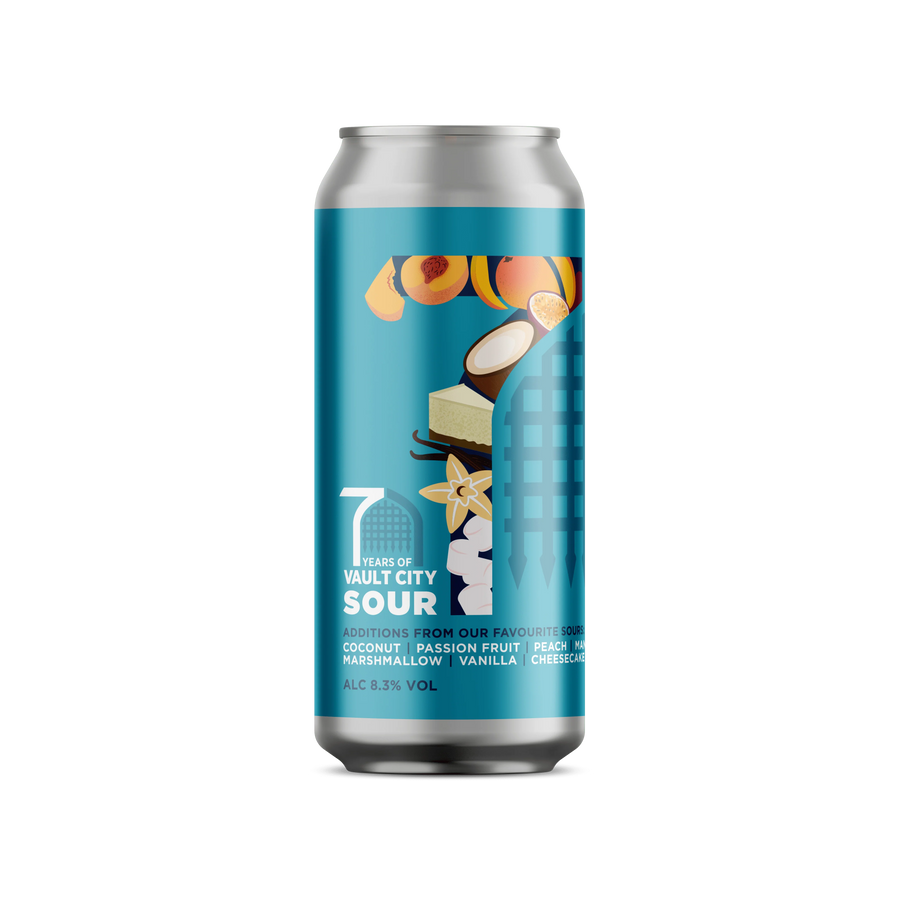 Vault City 7 years sour 8.3% 440ml can