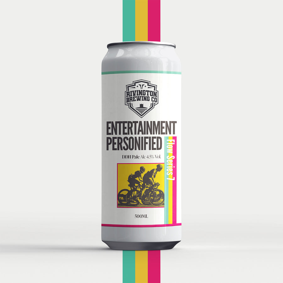Rivington Brewing Co Entertainment Personified Series 7 DDH Pale Ale 4.5% 500ml can