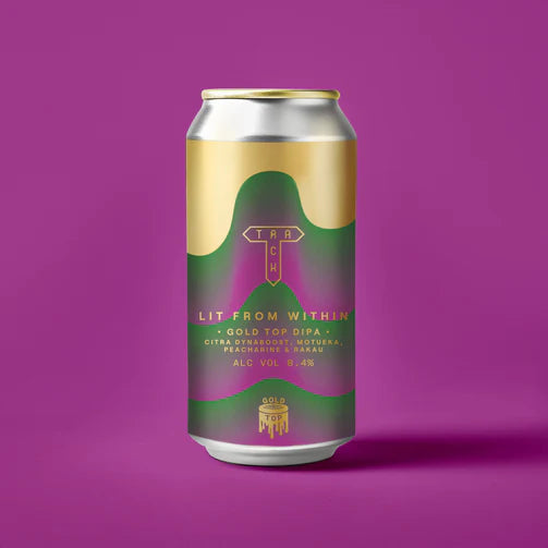 Track Lit From Within Gold Top Dipa 8.4% 440ml can