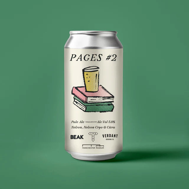 Track Brewing Co X Beak Brewery X Verdant Brewing Pages #2 Pale Ale 5% 440ml can