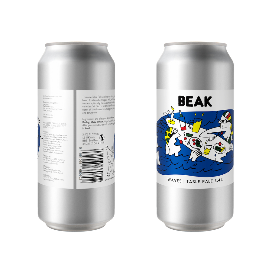 Beak,Waves Table beer 3.4%
