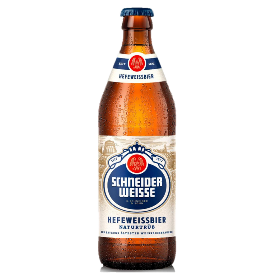 Schneider Weisse Hefeweissbier 4.9% 500ml bottle