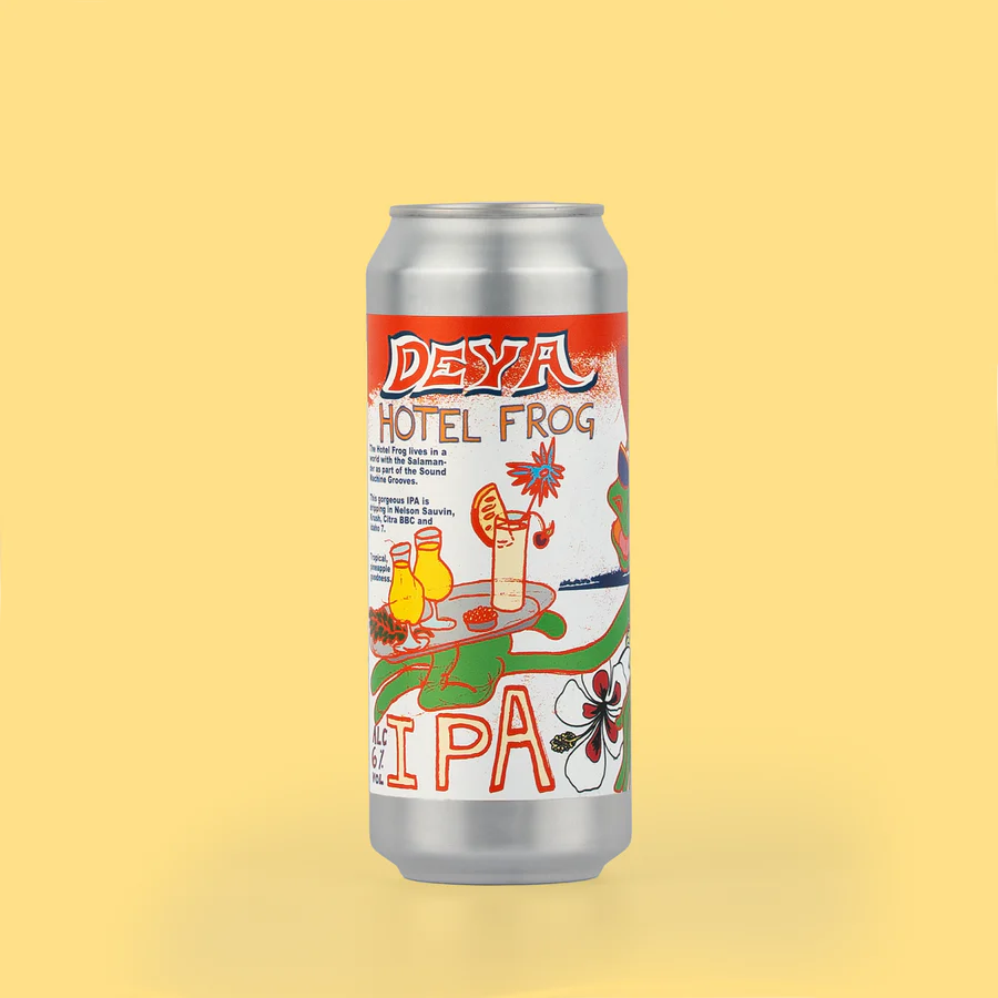 Deya Brewing Hotel Frog IPA 6% 500ml can