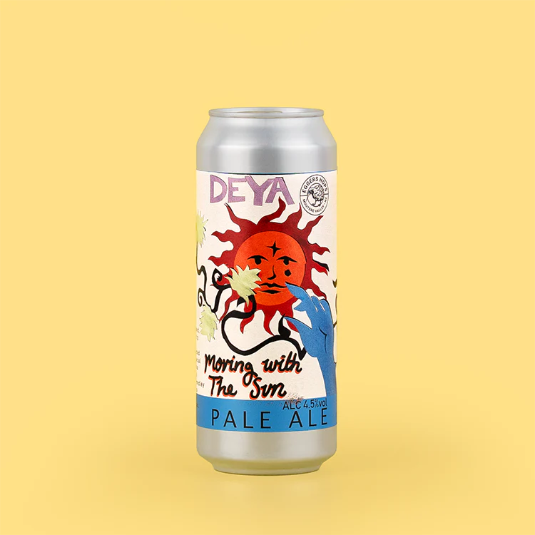 Deya Brewing Co Moving With The Sun Pale Ale 500ml can