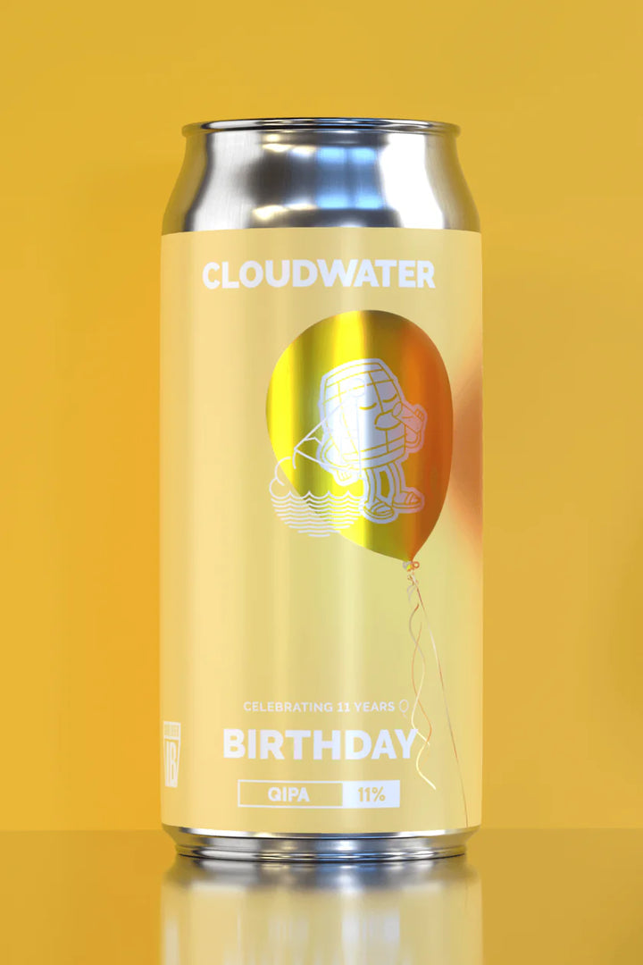 11th Birthday Qipa Cloudwater Quadruple IPA 12% 440ml can