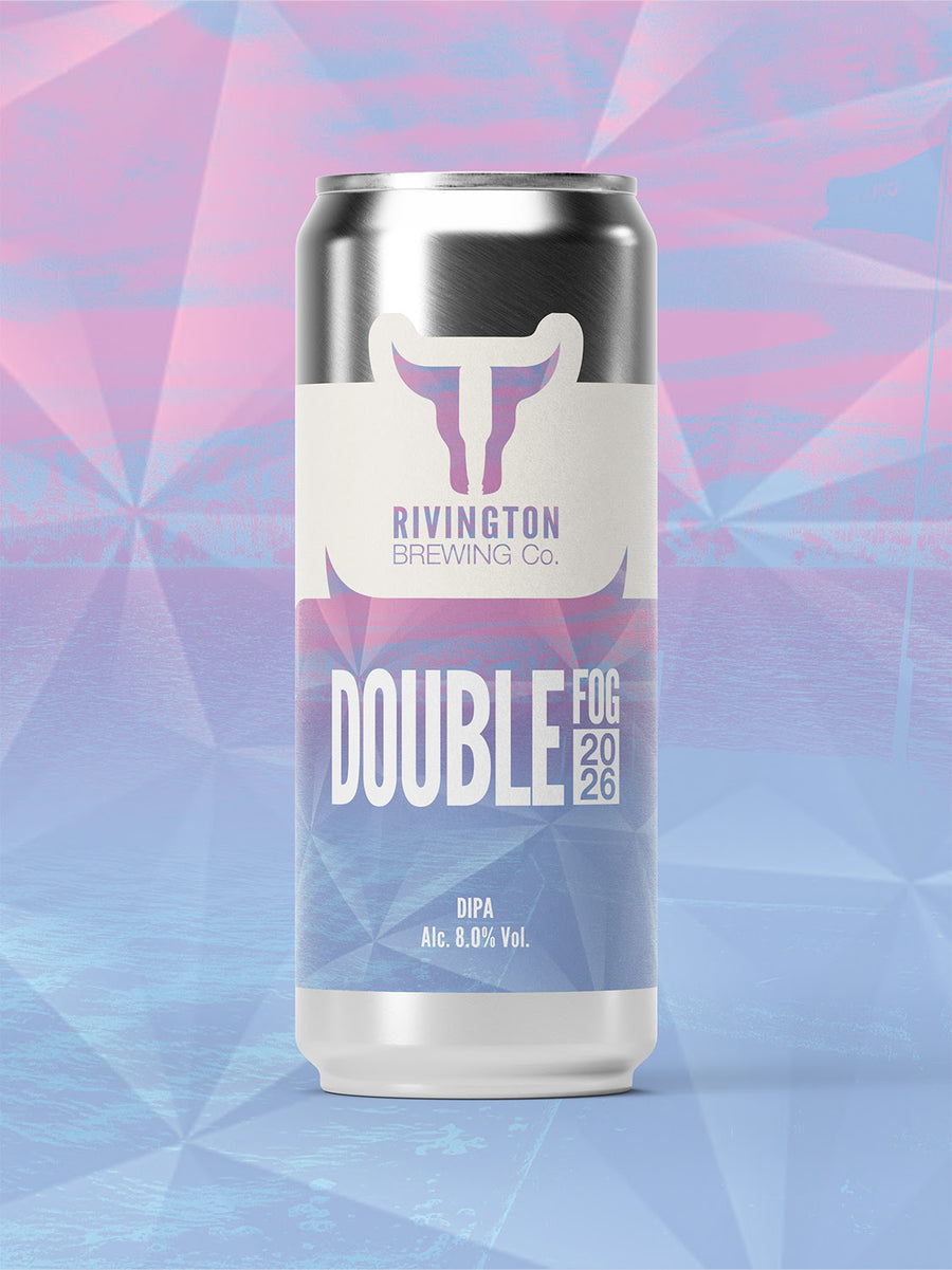 Double Fog 2026 Vendor Rivington Brewing Co DIPA, 8%, 500ml Can