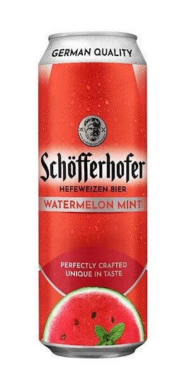 Schofferhofer Watermelon Mint Hefeweizen Radler 2.5% 4x 500ml can