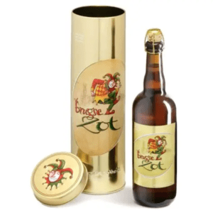 Brouwerij de halve Mann Brugse Zot Blonde Tube Belgian Blonde 6% 750ml bottle & tin