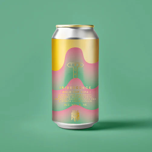 Iridescence Track Brewing Co Gold Top DIPA 8.4% 440ml can