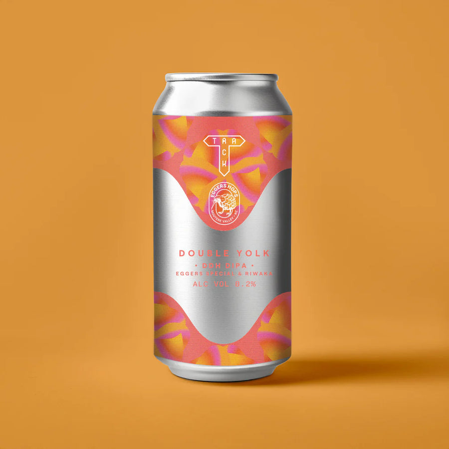 Track X Eggers Hops Double Yolk DDH Dipa 8.2% 440ml can