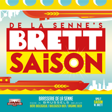 Brasserie de la senne Gift pack Mixed Belgian Gift Pack 4.5-8% 4x 330ml bottles and glass
