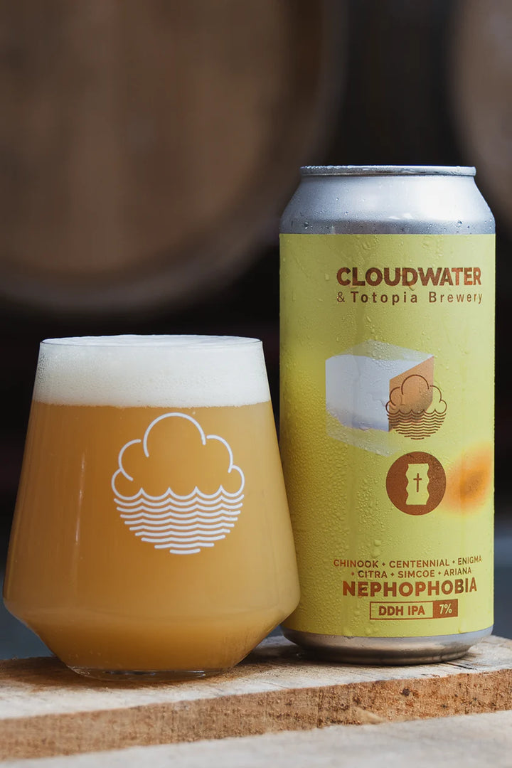 Cloudwater X Totopia Brewery Nephophobia DDH IPA 7% 440ml can