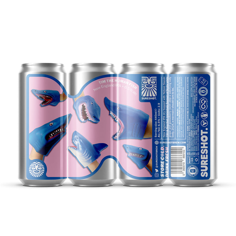Sureshot Tim the Human Fish NEIPA 6.5% 440ml can