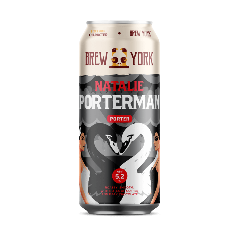 Brew York Natalie Porterman Porter 5.2% 440 ml can