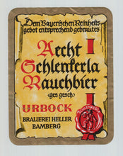 Schlenkerla Aecht Schlenkerla  Urbock Smoked Bockbier 6.5% 500ml bottle
