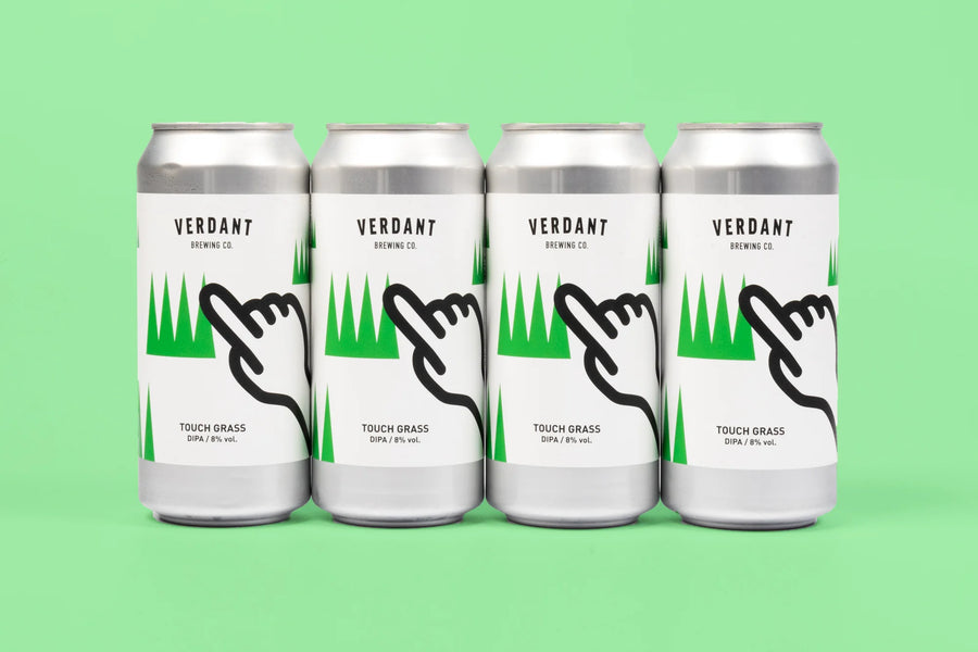 Verdant Brewing Co Touch Grass Dipa 8% 440ml can