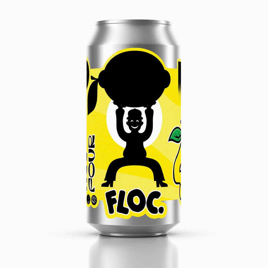 Dipa Citra: All Four Floc Brewing Project Dipa 8% 440ml can