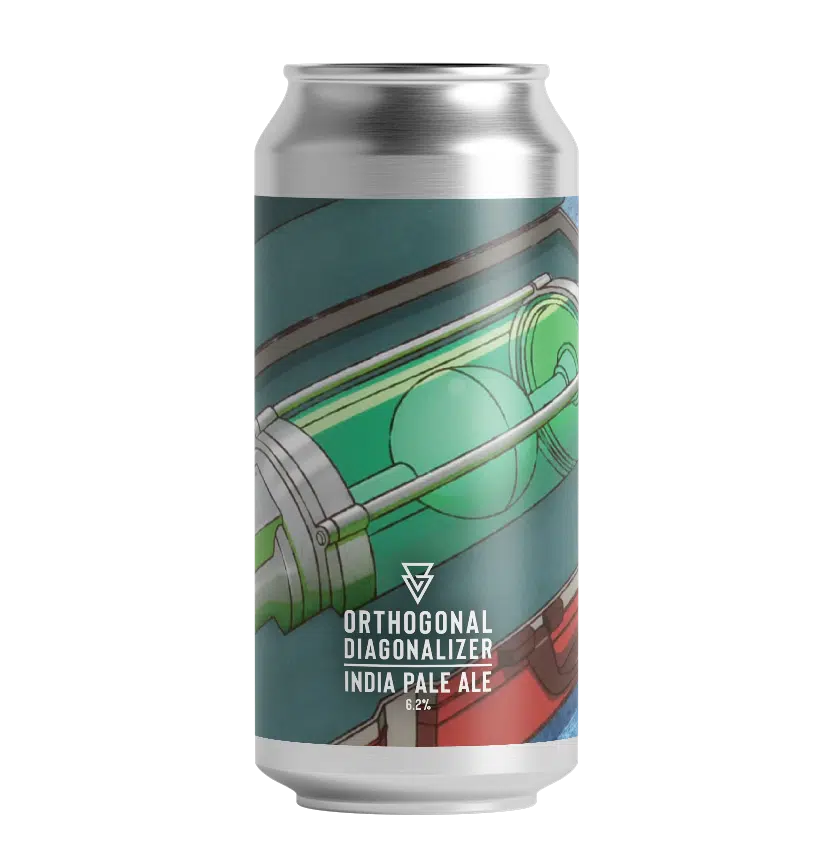 Orthogonal Diagonalizer Azvex Brewing IPA, 6.2%, 440ml Can
