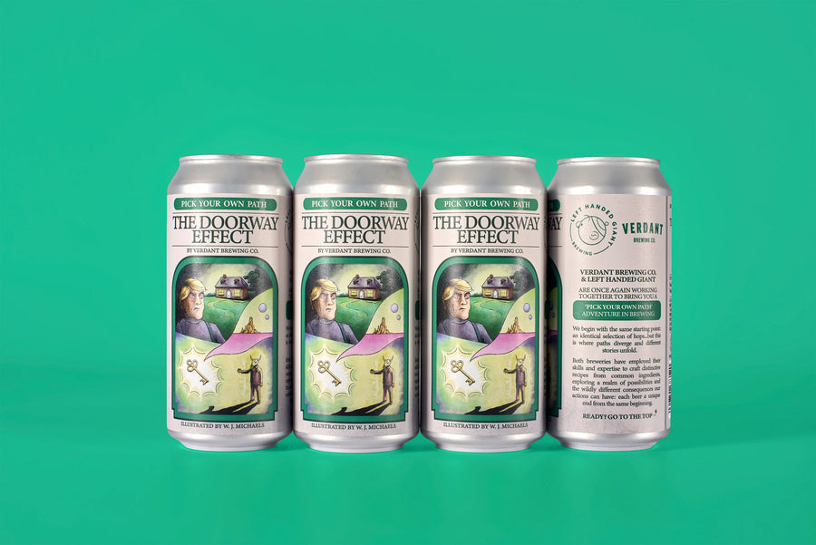 The Doorway Effect Verdant Brewing Co X Left Hand Brewing Co DIPA, 8%, 440ml Can