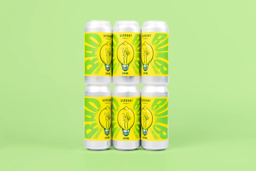 Verdant Brewing Radbulb Lemon Radler 2.4% 440ml can