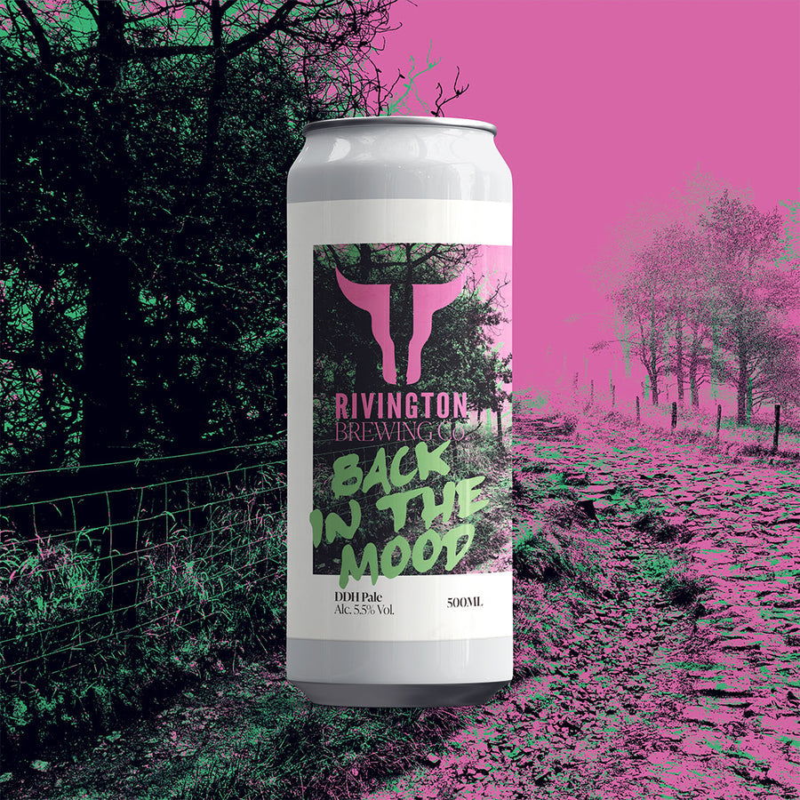 Back in the Mood Rivington Brewing Co DDH Pale Ale 5.5% 500ml can