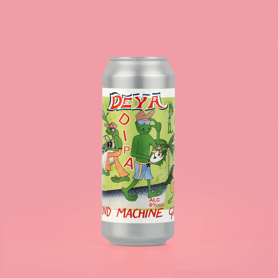 Deya Brewing Co Sound Machine Groove DIPA 8% 500ml can