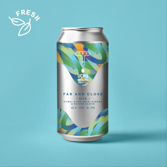 Track X Uchu Brewing Far and Close Dipa 8.0% 440ml can