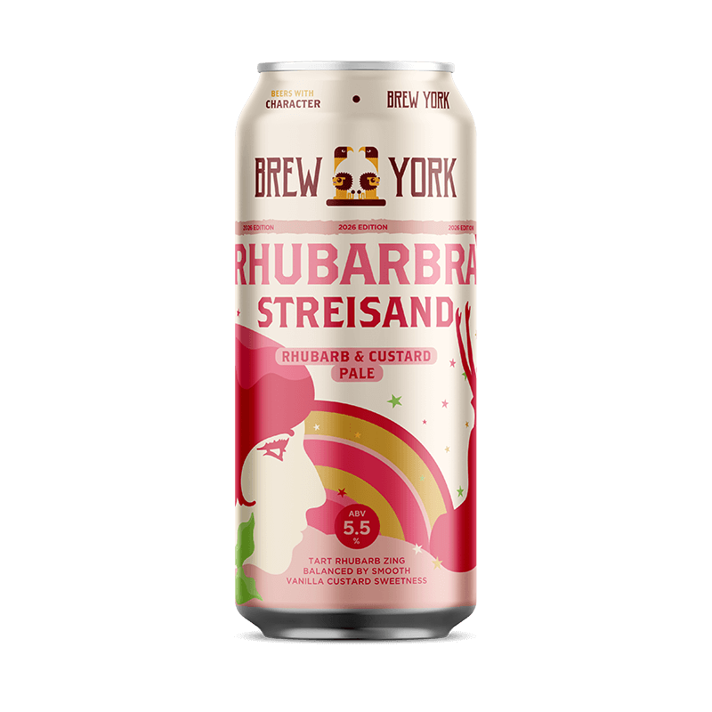 Rhubarbra Streisand Brew York Rhubarb Milkshake Pale Ale, 5.5%, 440ml Can