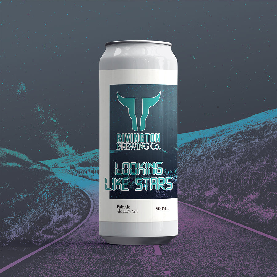 Looking Like Stars- Rivington Brewing co- Gluten Free Pale Ale- 5%- 500ml can